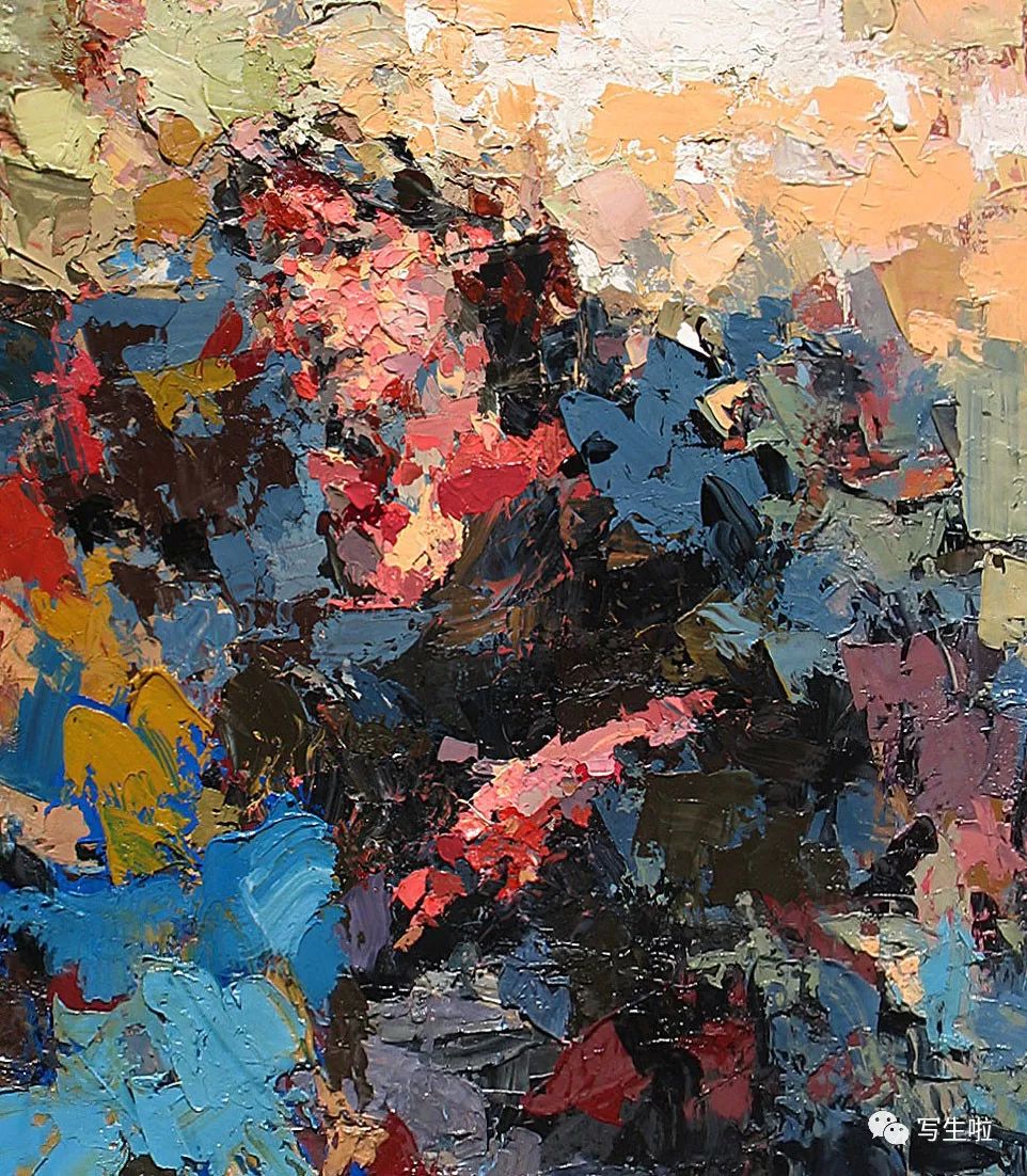 写生啦色彩斑驳的大色块美国艺术家约书亚迈耶joshuameyer作品