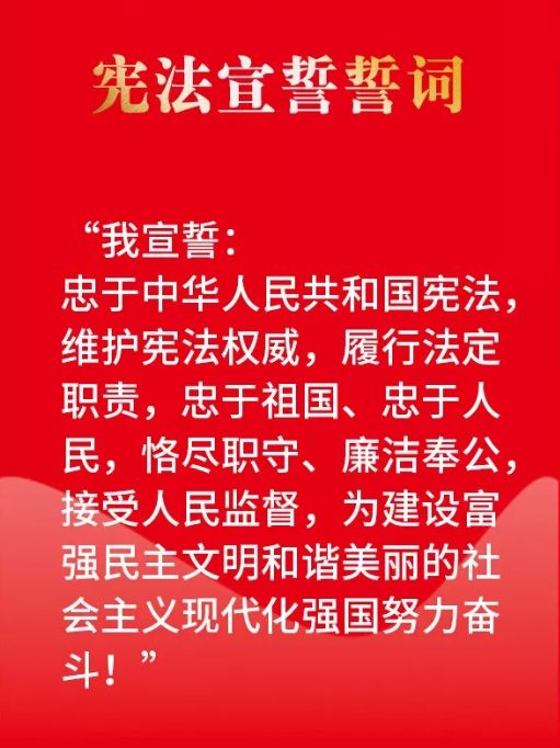 铮铮誓言拳拳我心郑店镇举行124宪法宣誓活动