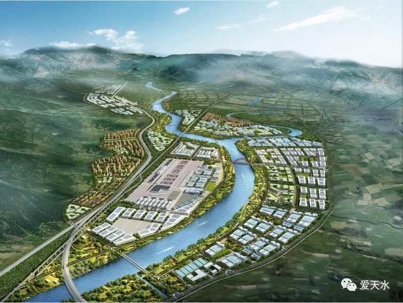 天水东柯新城总体规划图片
