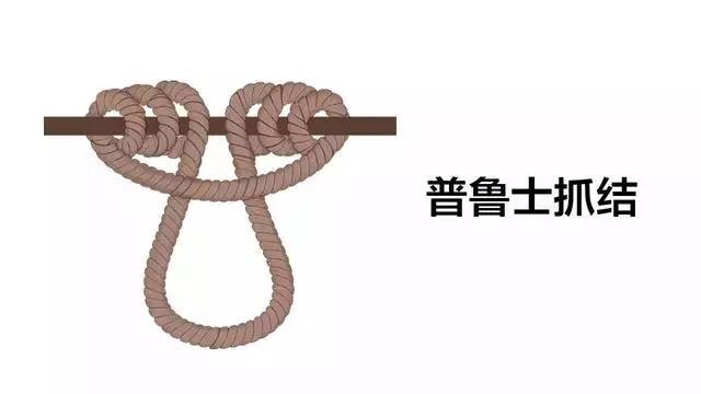 普鲁士结的打法图解图片