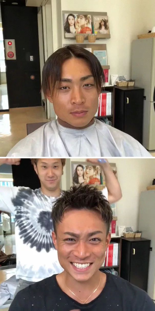 男人的发型有多重要日本发型师这组对比图在外网火了