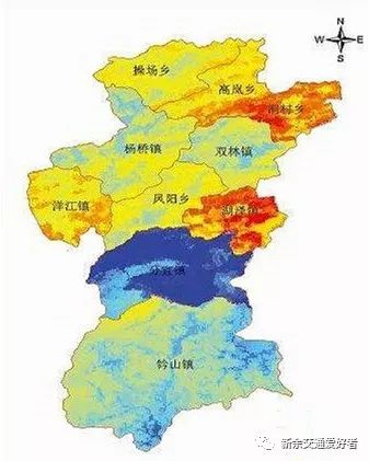 分宜县城地图图片