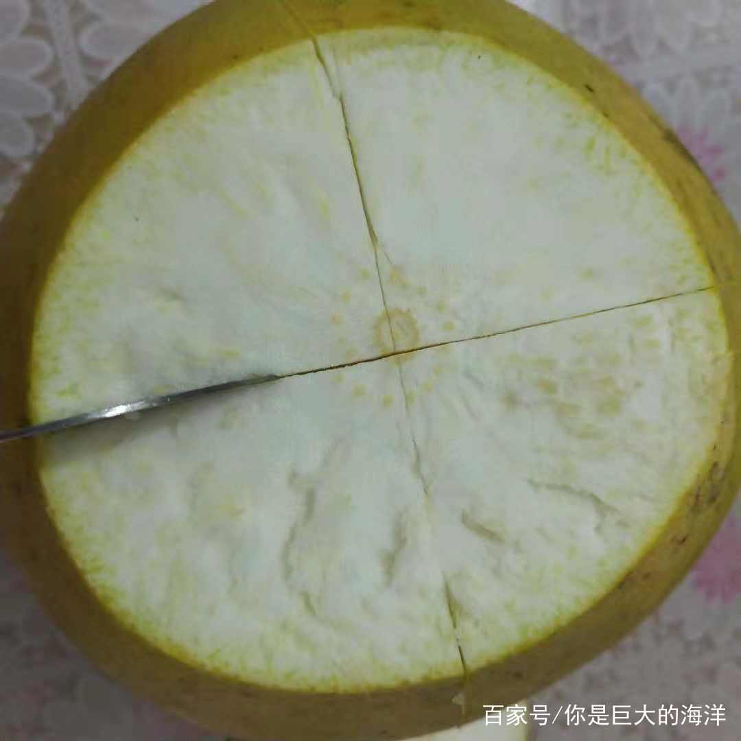 沙田柚剥皮方法图片