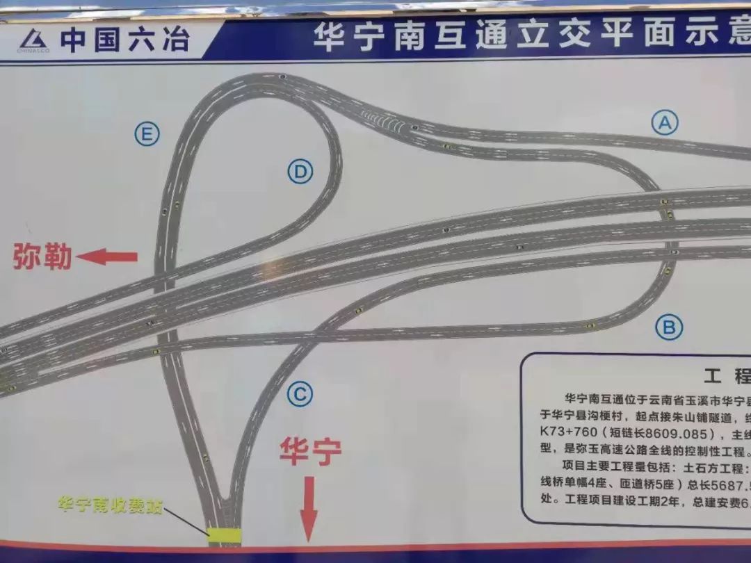 弥玉高速公路华宁段项目顺利推进