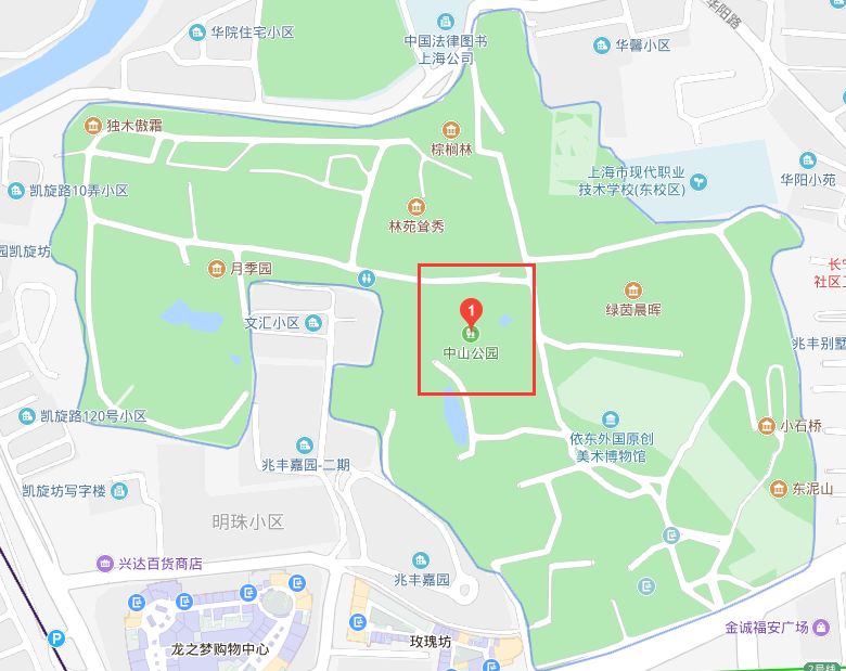 武汉中山公园平面图图片