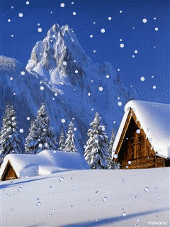 雪景动态壁纸图片