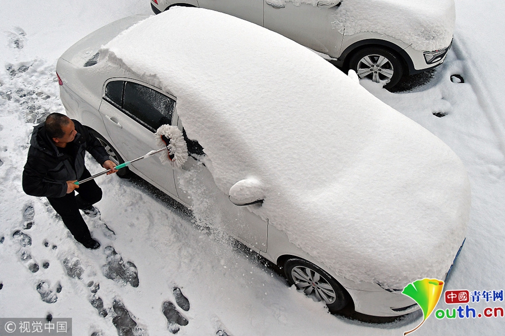 烟台暴雪图片