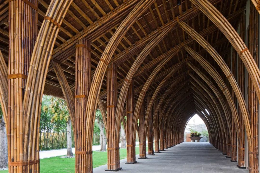著名的竹子建筑图片