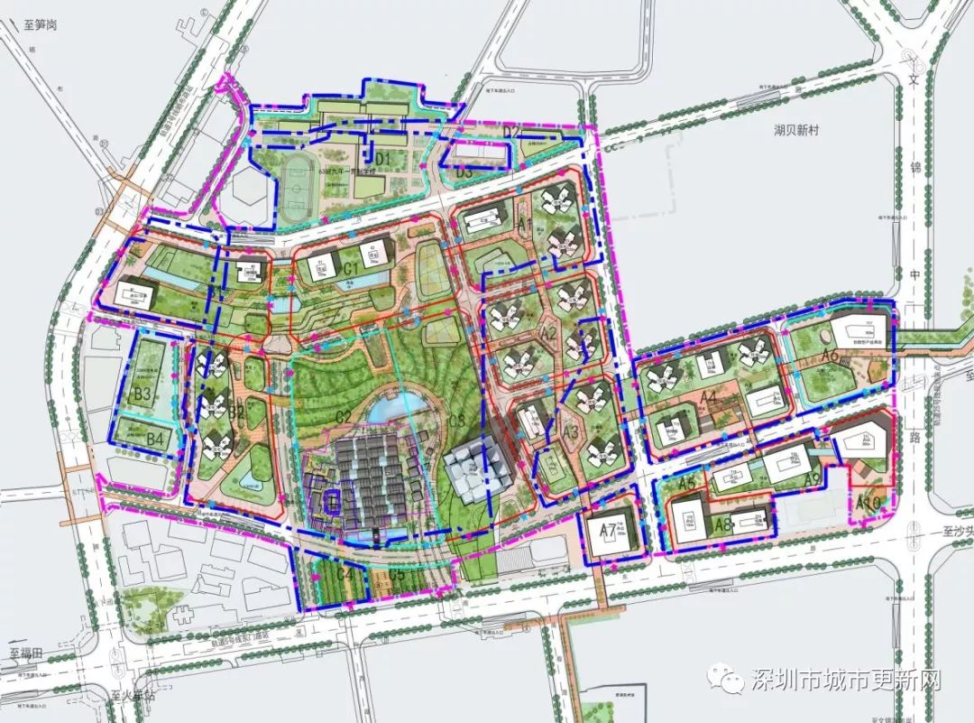 羅湖又要爭當深圳第一高樓華潤湖貝中心將建700米新地標