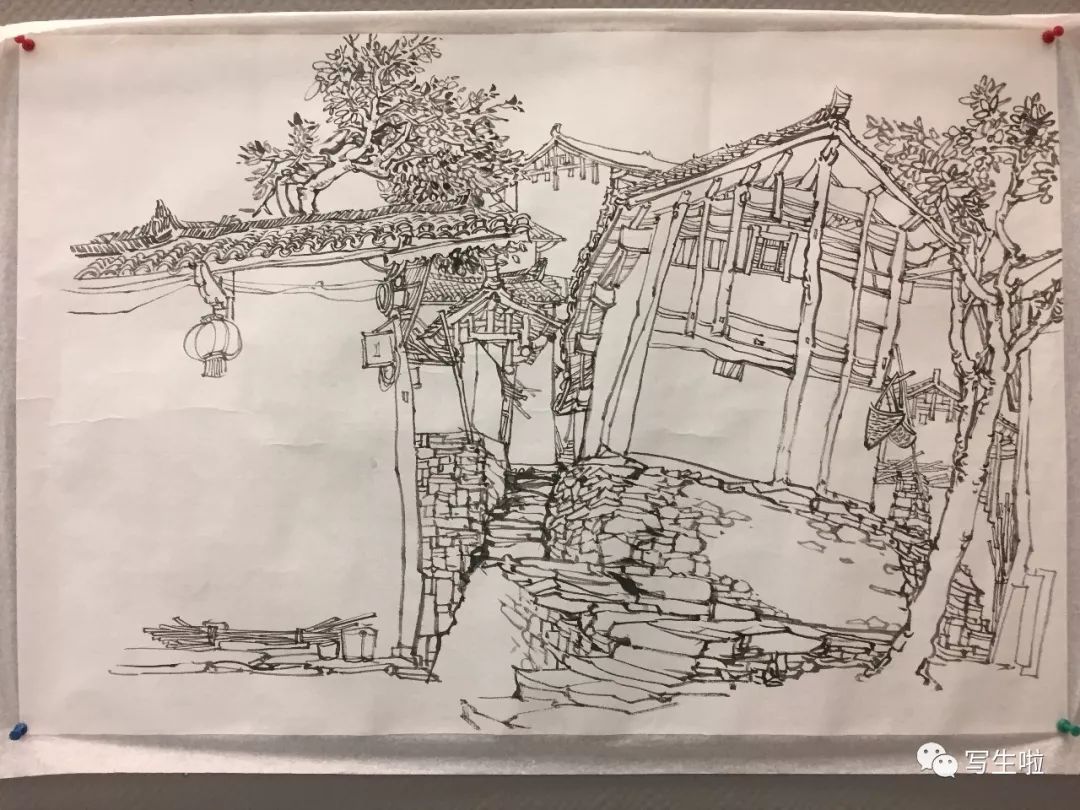 寫生啦魯迅美術學院2018教師風景寫生作品展作品輯