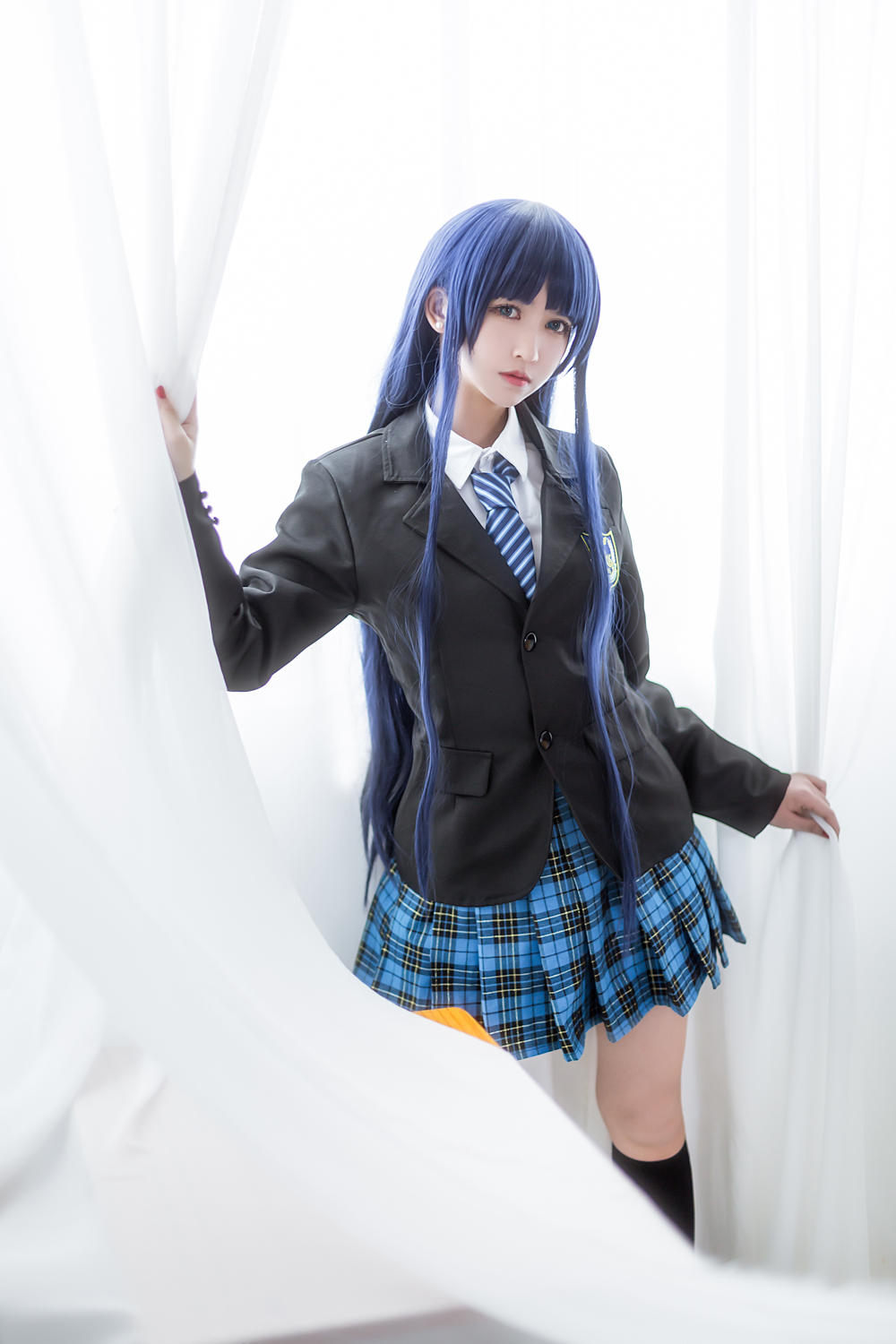 白色相簿2co s御姐绝对领域制服黑丝美如画_coser