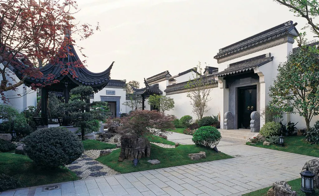 中式庭院风格特点图片