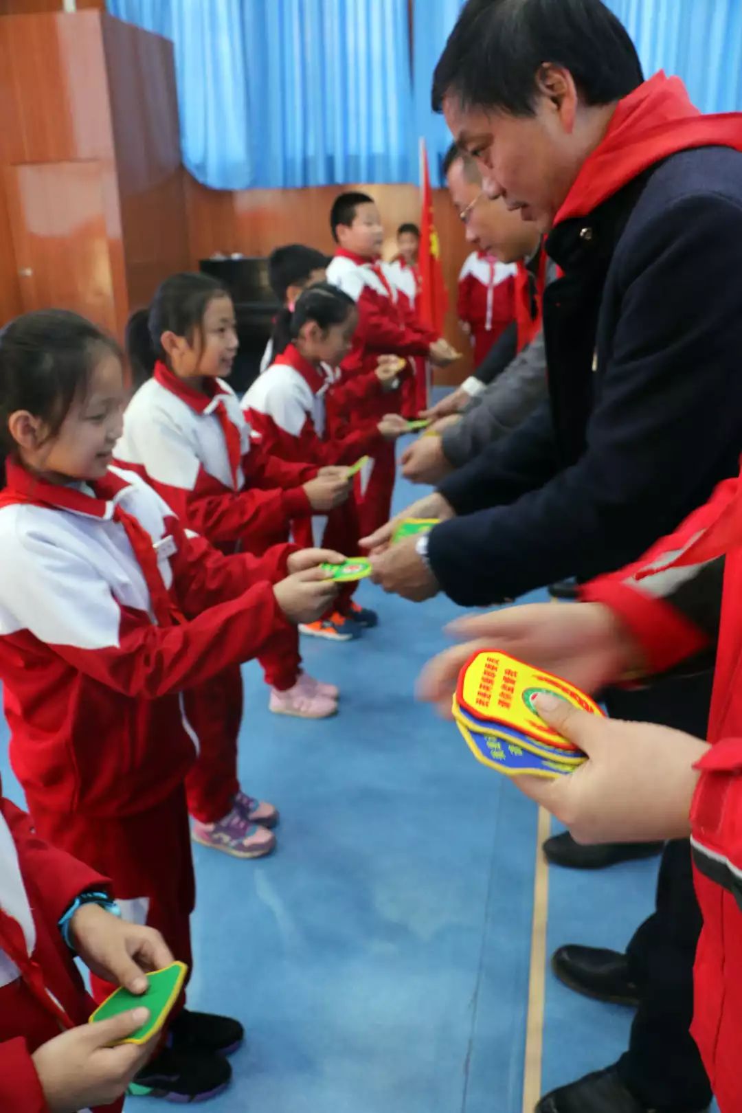 中国少年先锋队临淄区虎山小学九届一次会议胜利召开