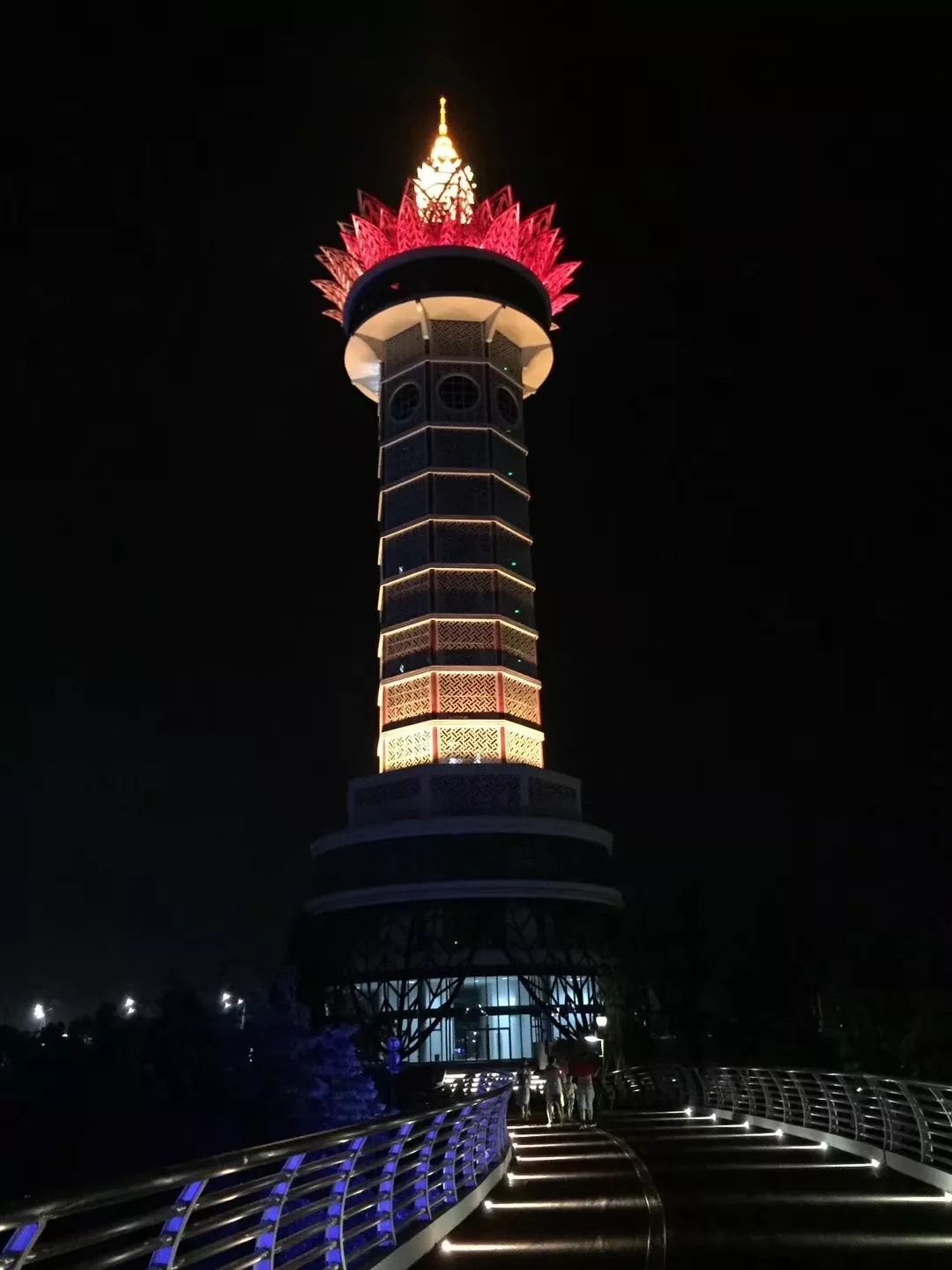 贵港夜景广场图片