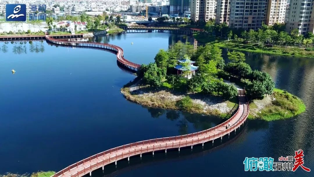 南湖公園依山傍水,景色宜人,是許多詔安人閒暇十分散步,觀景的好去處.