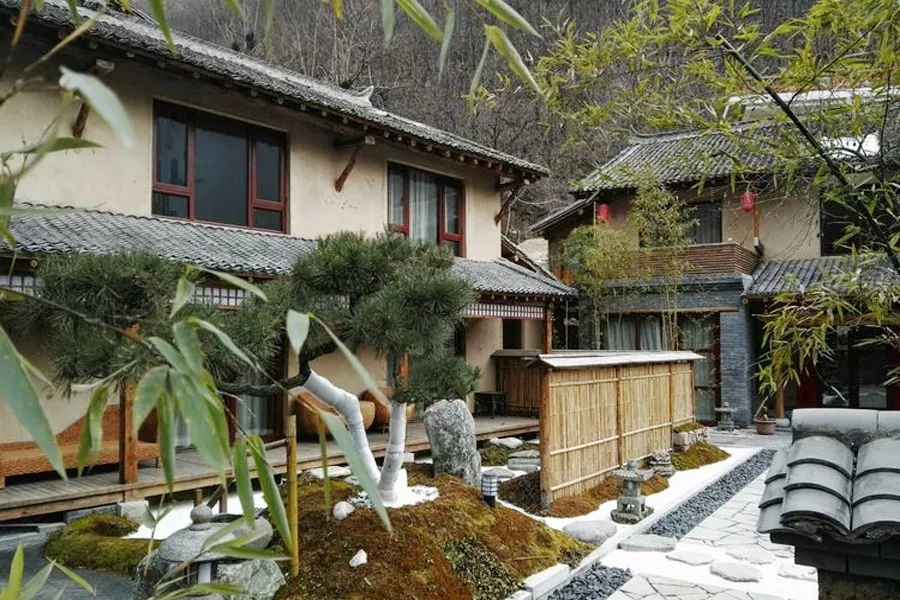 山间小屋隐居 终南山图片