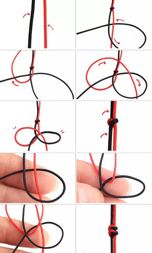 绳头编织方法图片