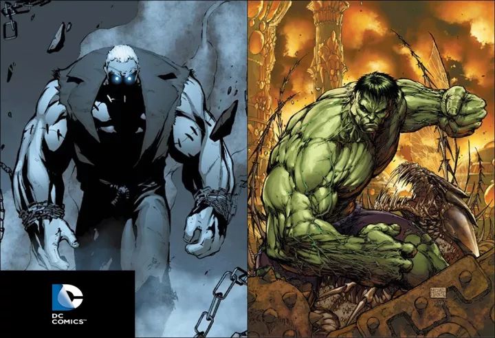 所罗门·格兰迪solomon grundy(1944)vs 绿巨人hulk(1962)