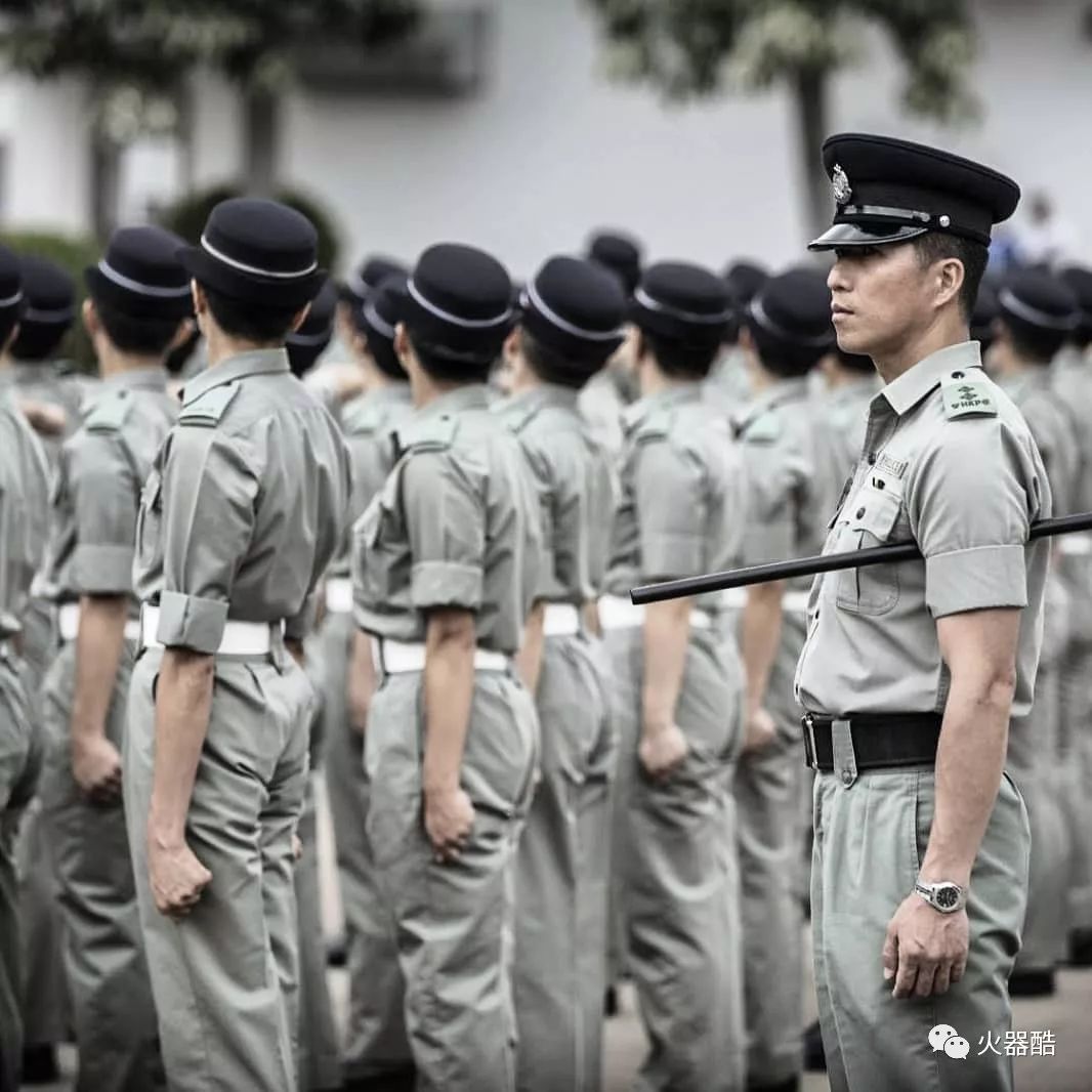 香港警察图集携手灭罪守护香港