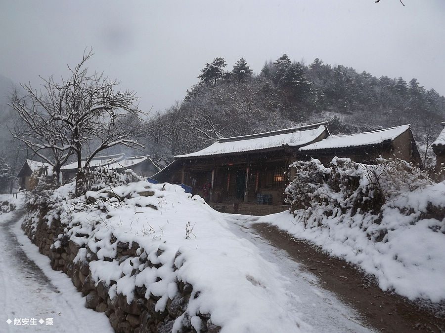 天水鄉村雪景真是美醉了天之水網組圖