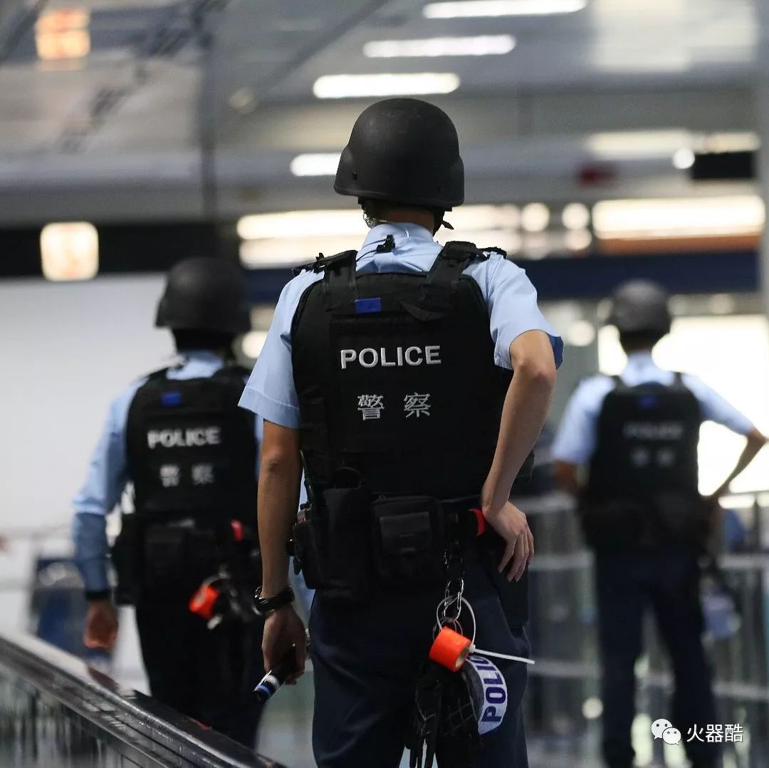 香港警察图集携手灭罪守护香港