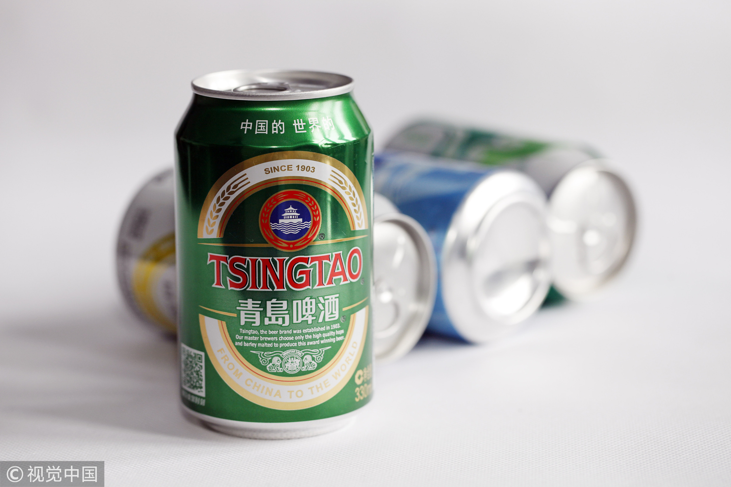 青岛啤酒酷啤易拉罐图片