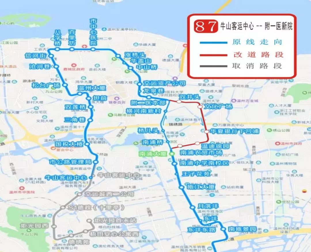 南京87路公交车路线图图片