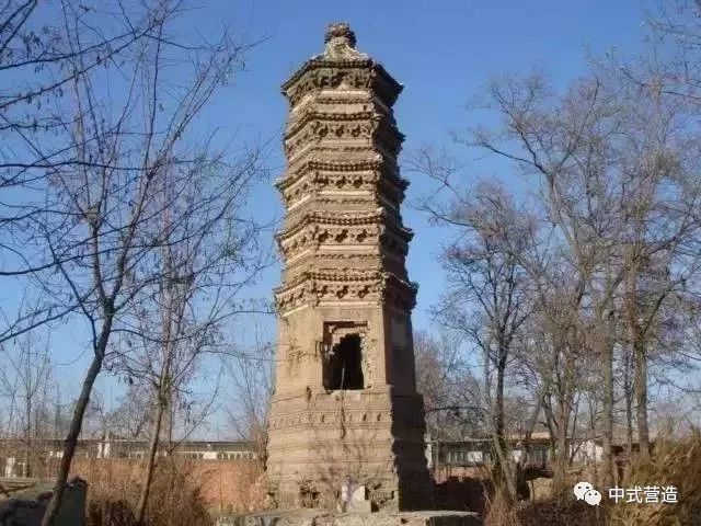 柏林寺塔,全稱特賜大元趙州古佛真際光祖國師之塔,位於趙縣城內,始建