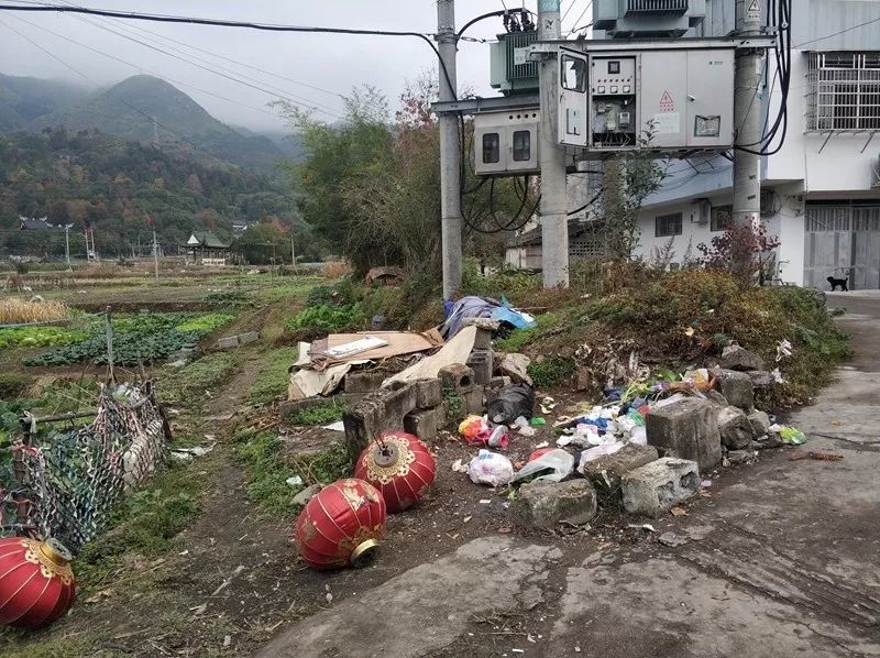 浙江余村污染图片