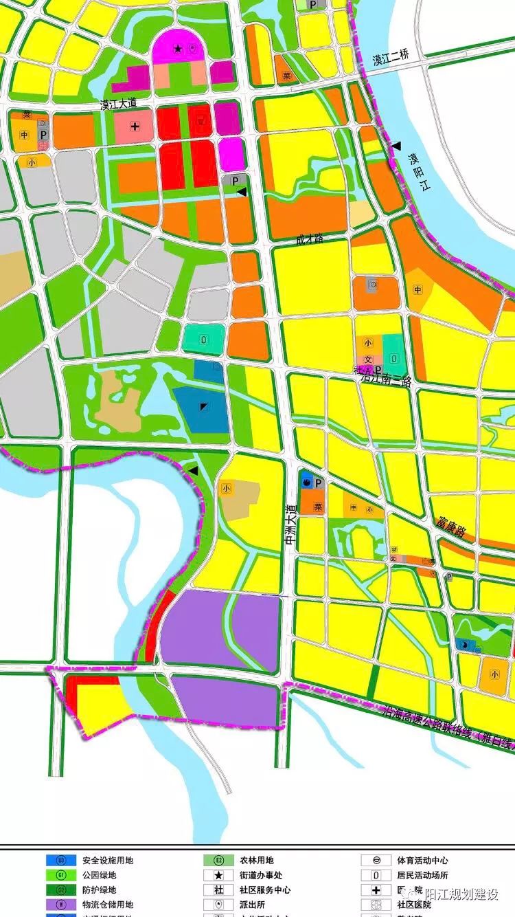 阳江市城南规划图片