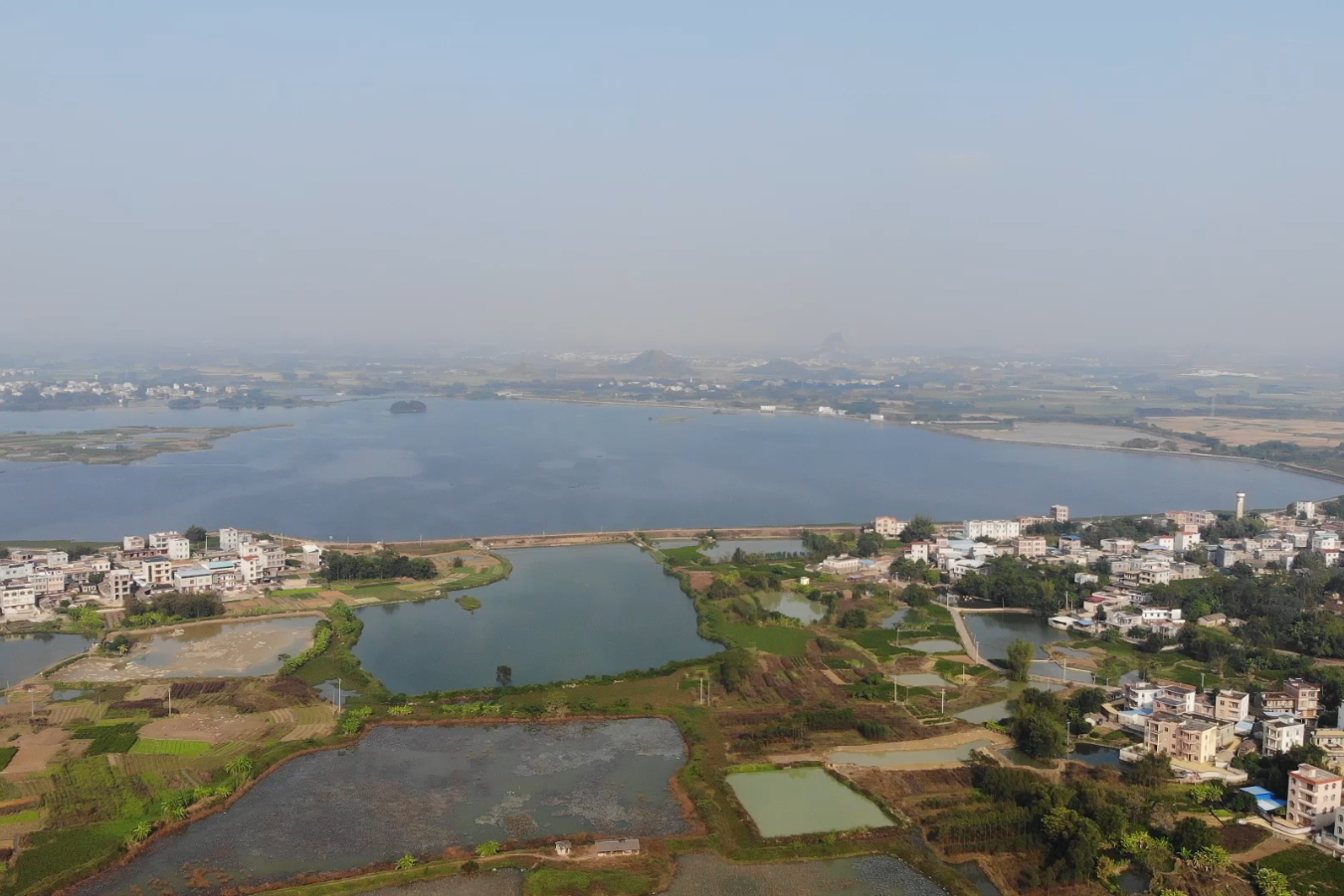 广西横县最大水库图片