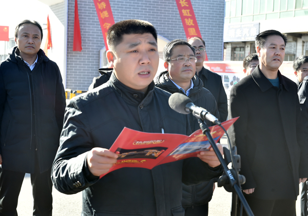 山西盂县路家村镇十里一条街提质改造工程竣工通车