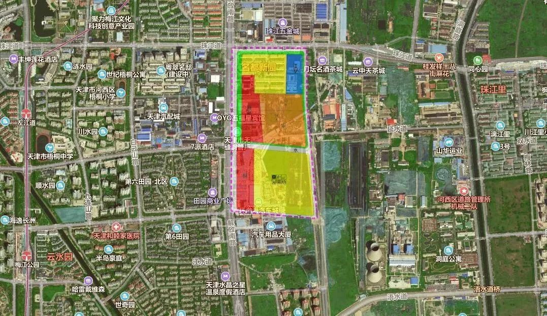 该地块位于河西区解放南路地区03单元,东至太湖路,南至潭江道,西至