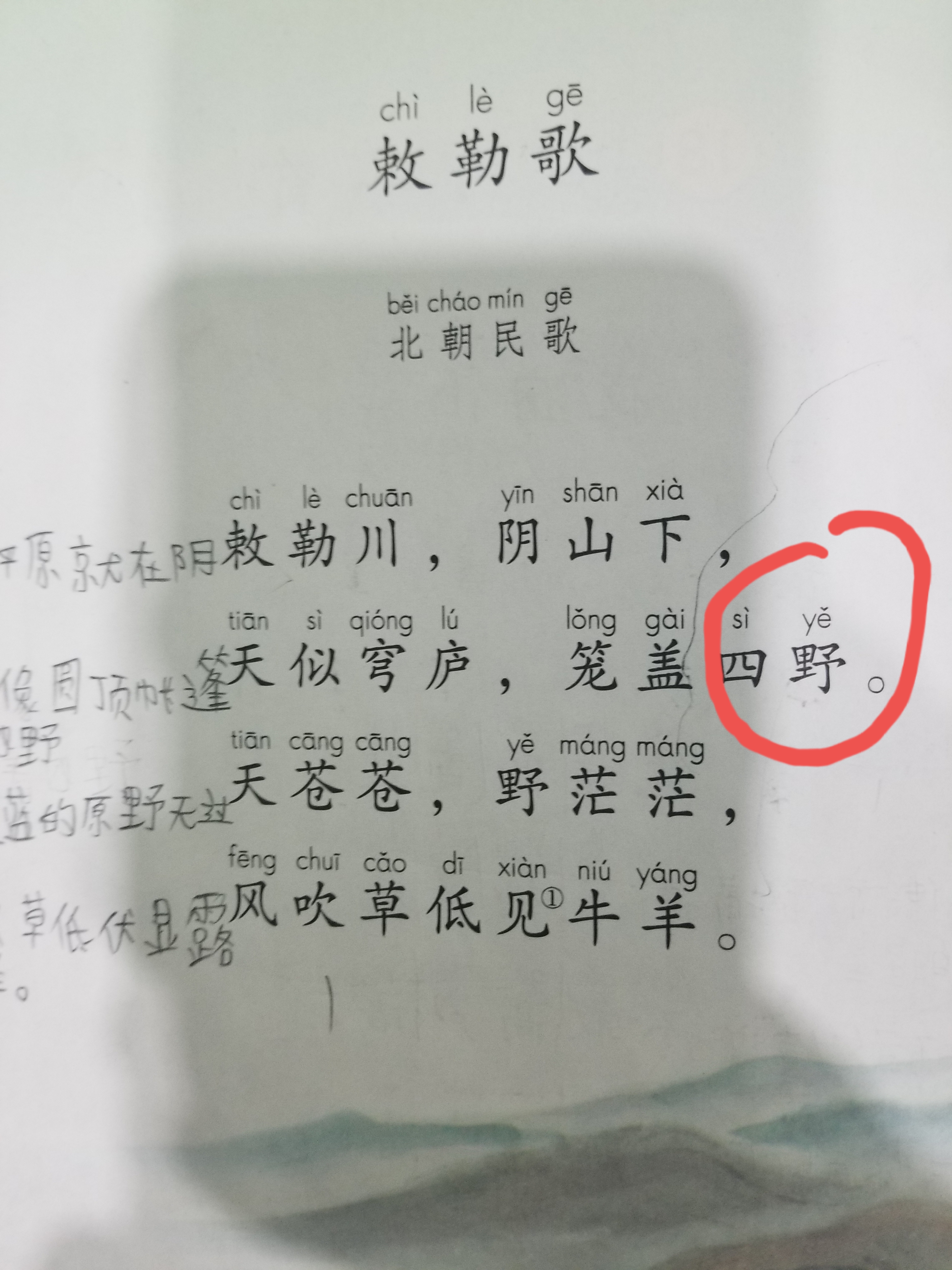 敕勒怎么读图片