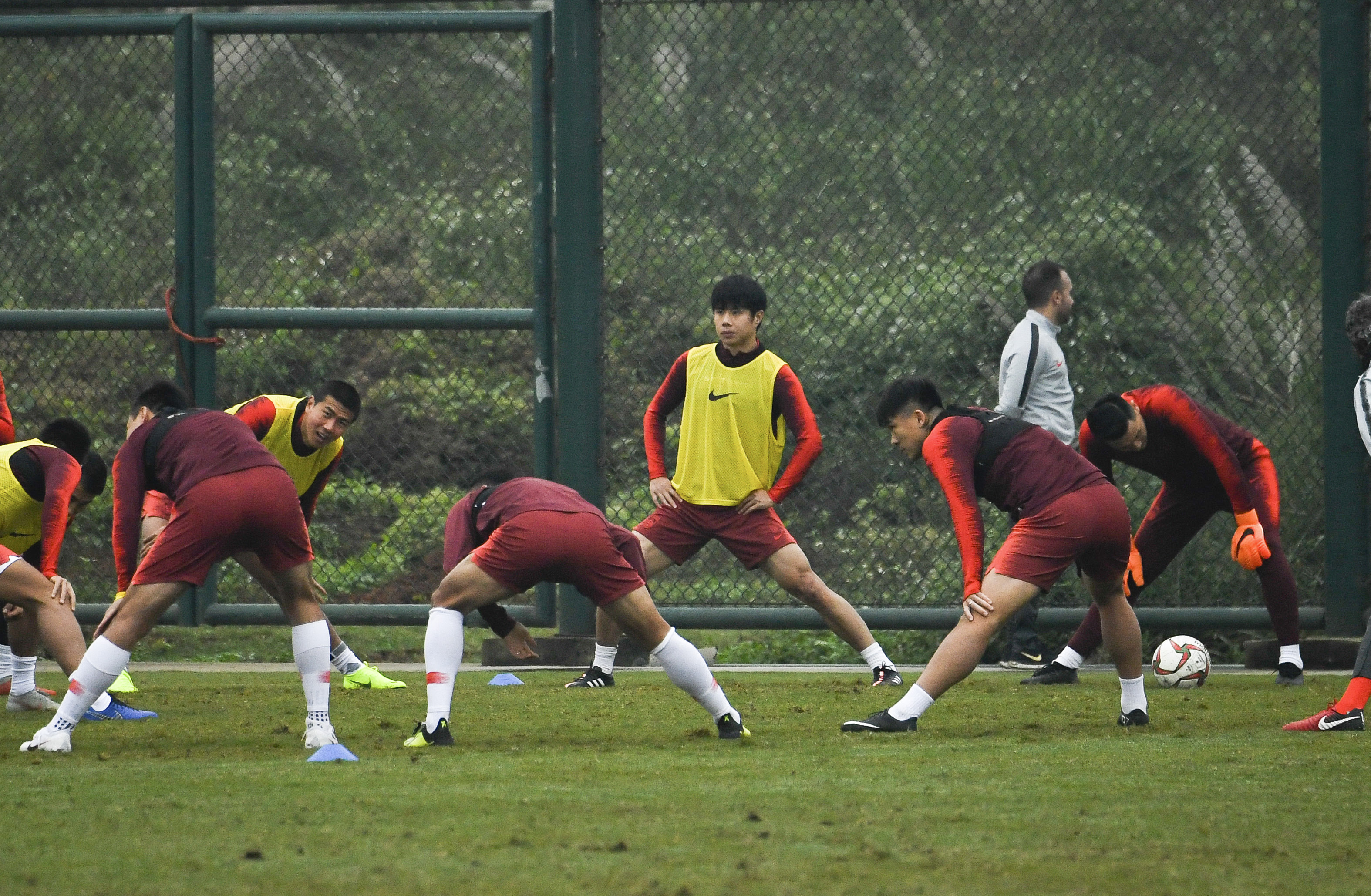(体育)(5)足球——中国男足海口集训备战亚洲杯