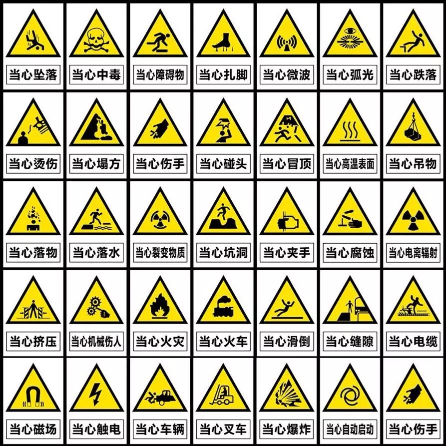 也要完成這樣的挑戰 小視頻製作:紅豆 注意,看見警示標誌牌需要引起