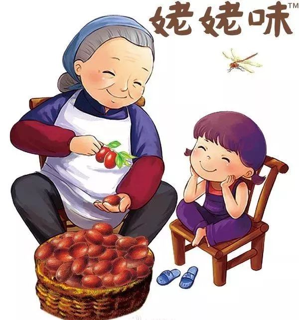 送给姥姥的画怎么画图片