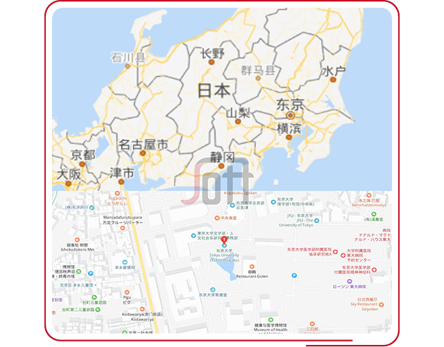 东京大学地图位置图片