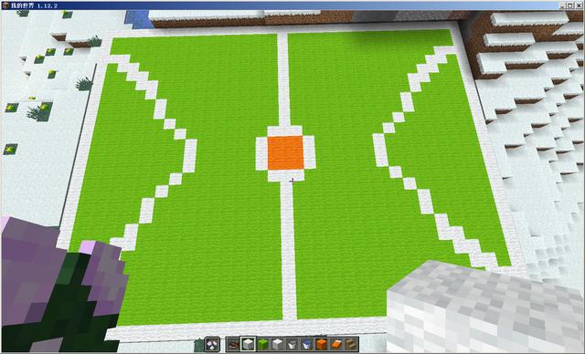 我的世界原創攻略籃球場搭建教程運動狂人的沙盒遊戲上