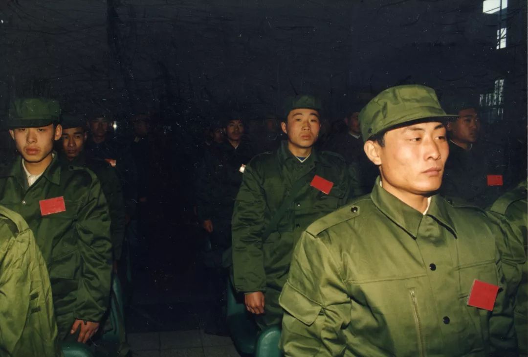 90年代军人训练照片图片