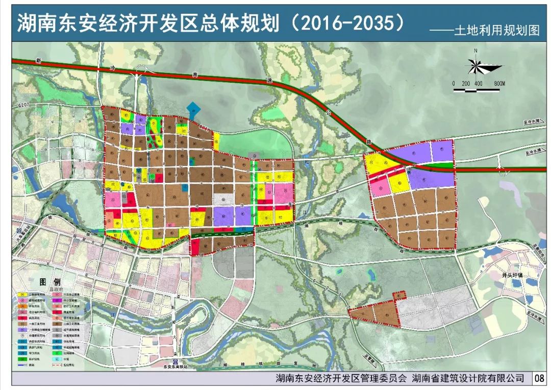 湖南省东安县城规划图图片