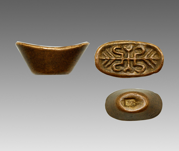 我们传统意义上的金锭一定是金元宝,其实古代的金锭形制没有金元宝