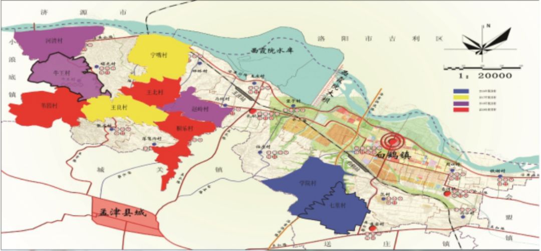 孟津县社区分布图图片