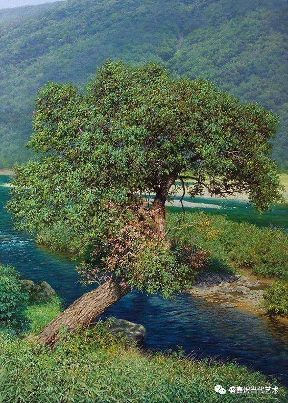 韩国艺术家的巨幅超写实风景