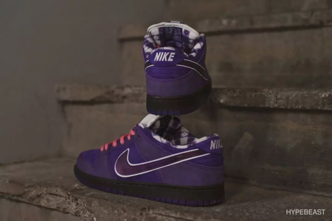 新貨鞋報丨conceptsxnikesbdunklow全新purplelobster紫龍蝦