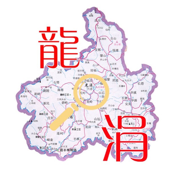 龙涓地图图片