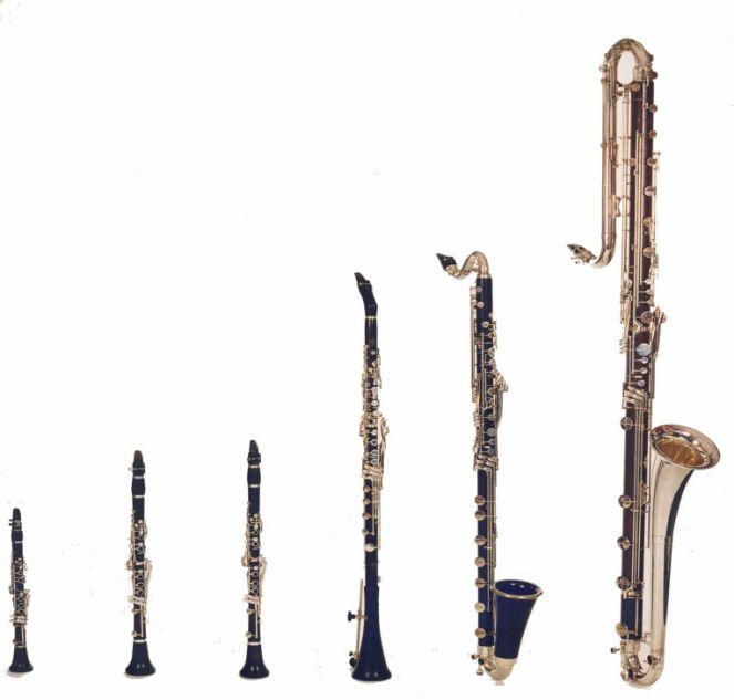 单簧管种类图片