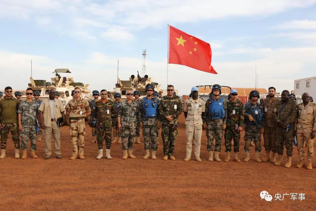 中国第六批赴马里维和警卫分队快反力量演习