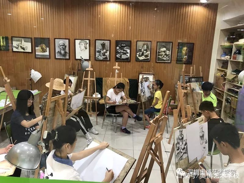 深圳美术高中普高班图片