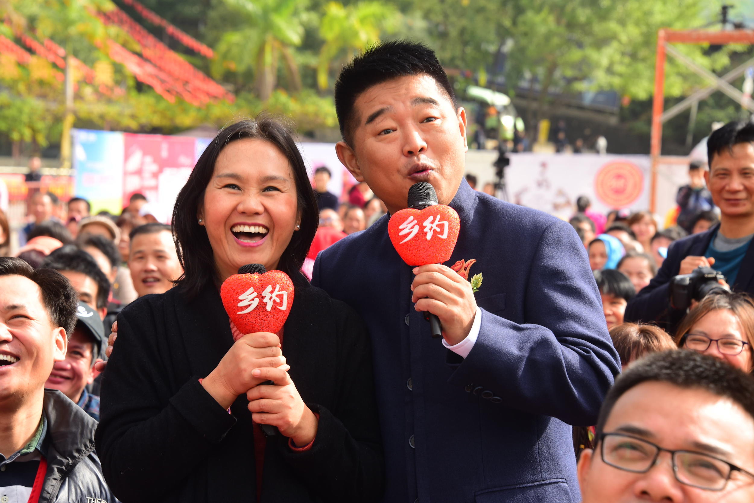 央视《乡约》九进东莞观音山 绝活相亲专场精彩上演